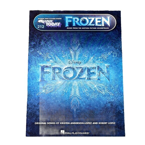 Other - Frozen Sheet Music from Movie Soundtrack 212 E-Z Play Today Hal Leonard